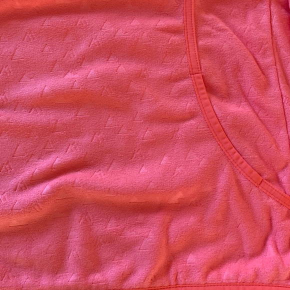 Roxy Girl Cascade Fleece Size 16 (XXL) Warm Flight Technology Front Pocket Peach - Picture 7 of 7